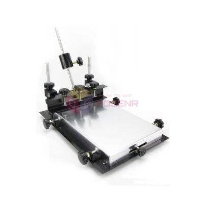 Manual Solder Paste Printer,PCB SMT Stencil Printer S Size 300x240mm - Image 1 of 4