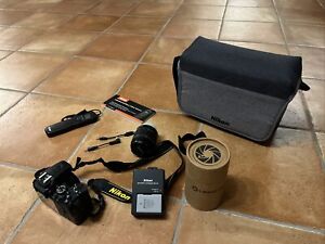 Nikon D3500 Kit AF-P DX 18-55 mm VR DSLR Kamera - Schwarz