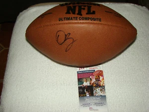 Derrick Brooks Hand Signed Wilson Football NFL JSA #DD46572 Tampa Bay Bucs - Picture 1 of 4