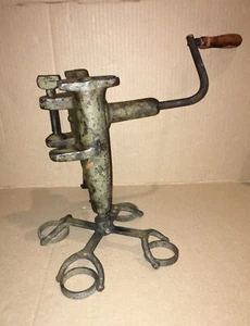Antique Vintage Hand Crank Dairy Milk Separator Centrifuge Spins - Picture 1 of 4