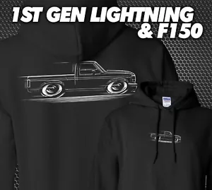 Hoodie F-150 Truck and Ford Lightning SVT 1990 1991 1992 1993 1994 1995 1996 - Picture 1 of 12