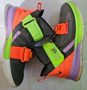 Nike LeBron Soldier 13 Donnergrau Neon Basketballschuh AR4225-002 Herren Größe 11 - Bild 1 von 9