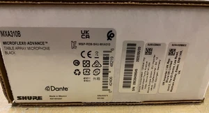 SHURE MXA310B MICROFLEX ADVANCE TABLE ARRAY MIC NEW - Picture 1 of 3