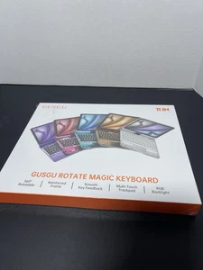 GUSGU Rotate Magic Keyboard For Ipad Pro 11inch - Picture 1 of 2