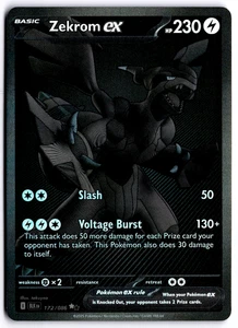 Zekrom ex 172/086 Sv: Black Bolt Holo - Picture 1 of 2