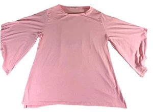 Top Dbtanjy con maniche svasate rosa taglia 2XL romantico Cottagecore Fairycore - Foto 1 di 12
