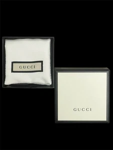 Authentic Gucci 3.25” x 3.25” Small Square Gift Box with Gucci Jewelry Pouch - Picture 1 of 9