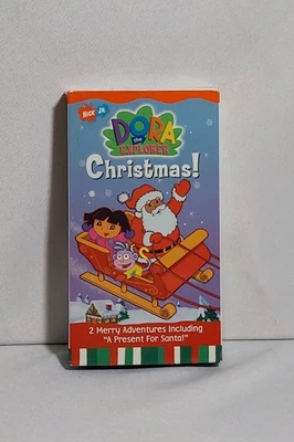 Dora the Explorer, Christmas, Children Animated Video, VHS tape - Image 1 of 4