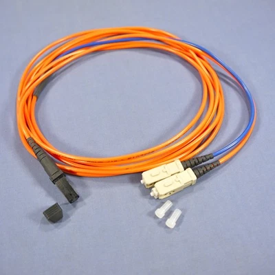 3M Fiber Optic Uplink Multi-Mode Duplex Patch Cable Cord MT-RJ DX-SC 498MC-M03 - Image 1 of 4