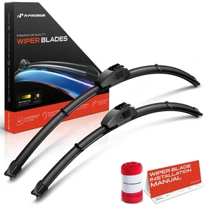 A-Premium 2x Front 26" & 24" Windshield Wiper Blades for Honda Pilot Ridgeline - Picture 1 of 11