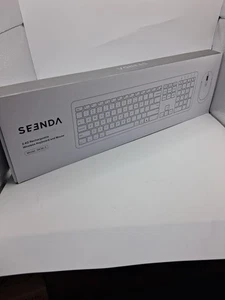 Seenda SK38-3 Wireless Keyboard, Mouse - ULTRA THIN QUIET / QWERTY - Picture 1 of 3