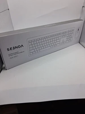 Seenda SK38-3 Wireless Keyboard, Mouse - ULTRA THIN QUIET / QWERTY - Image 1 of 3