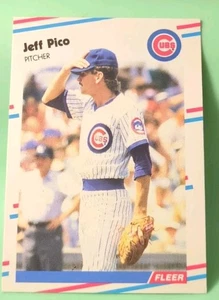 1988 Fleer Update - Jeff Pico #U-80 (RC) - Chicago Cubs - Picture 1 of 2