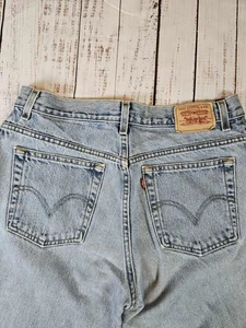 Vintage Red Tag 550 Levi's Relaxed Tapered Damenjeans Größe 14 S - Bild 1 von 9