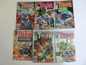 6 Vintage Marvel Comics The Mighty Thor 1987-90 Lot 28 siehe Bilder - Bild 1 von 4