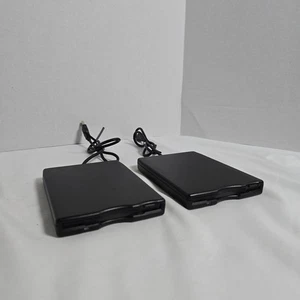 SmartDisk FDUSB-TM2 Mitsumi D353FUE Lot/2 USB External 3.5" Floppy Disk Drives - Picture 1 of 8