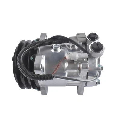 空调压缩机 SD7H15 适用于纯银卡车 LN7000 AT9513 1994 - 2004 F4HT19D629CA — 第 1/4 张图片