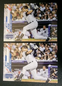 Lot of (2) - 2020 Topps Update Derek Jeter #U-257 New York Yankees B9:21 - Bild 1 von 2