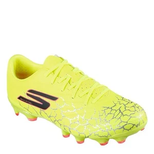 Skechers SKX 1 Firm Ground Football Boots Juniors Boys Yellow Size UK 2 (Ref126) - Imagen 1 de 5