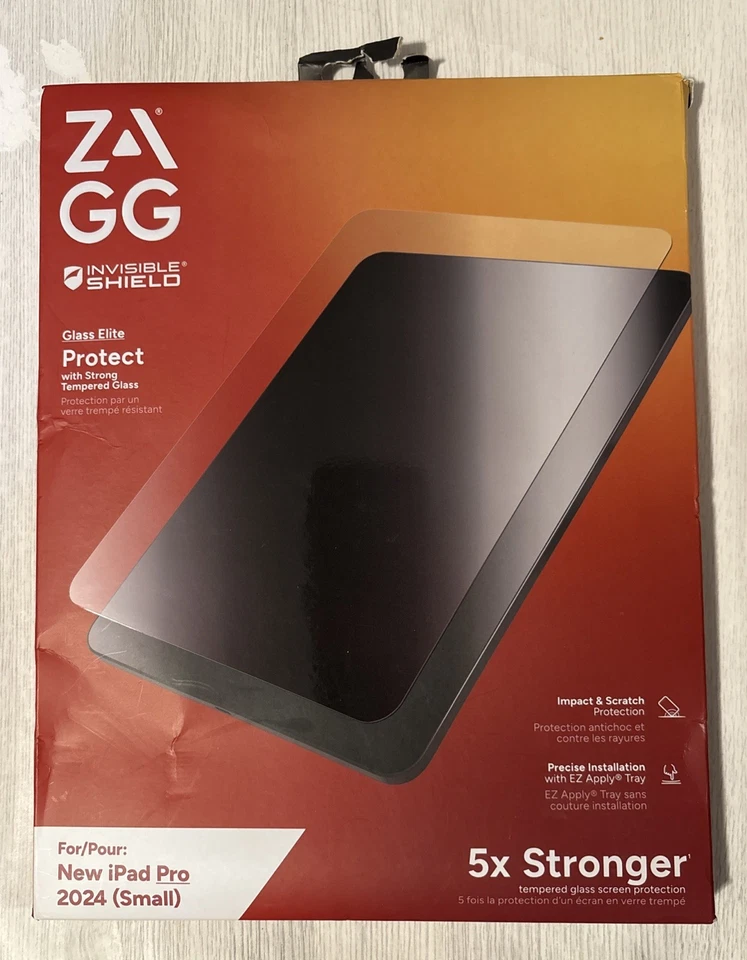 ZAGG InvisibleShield Glass Elite Tempered Glass Screen Protector for iPad Pro 11 - Image 1 of 1