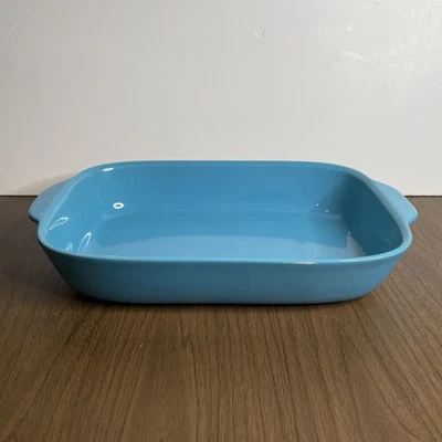 Cazuela CW By Corning Ware 3 cuartos Big Baker turquesa aguamarina lasaña Foto 1 de 4