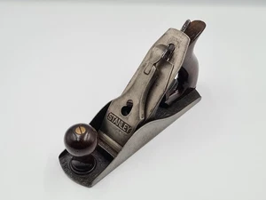 Vintage Stanley Bailey No 4 Made in USA Woodworking Hand Plane 1910 Patent - Picture 1 of 15