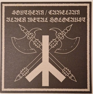 SATANIC WARMASTER / EVIL * SPLIT 7" **southern carelian black metal * ltd 400 - Imagen 1 de 4