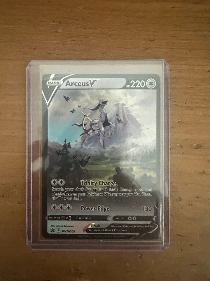 Arceus V SWSH204 SWSH: Sword & Shield Promo Cards Holo - Image 1 of 4