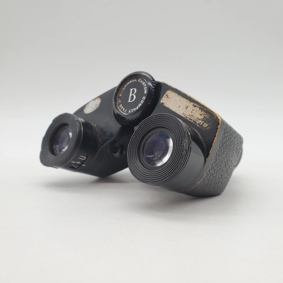 Bushnell 7x26 Custom Compact Binoculars NO Neck Strap  Made in Japan - Image 1 of 4