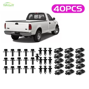 40pcs For Dodge Ram1500 Engine Splash Shield Skid Plate Body Bolts U-nut Clips - Picture 1 of 10