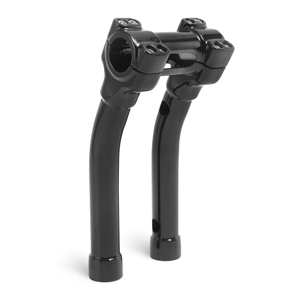 Elevador de manillar de elevación de 1,25" con abrazadera de 10 pulgadas para Harley Softail Dyna Sportster 883 Foto 1 de 4