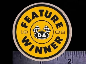 D-A Engine Oil Feature Winner 1968 - Original Vintage Racing Decal/Sticker NHRA - Picture 1 of 1