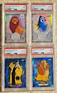 Lot of 4 PSA 10 / 9 Graded 2023 Disney 100 Chrome / Kakawow - /399 Mufasa Dory - Picture 1 of 1