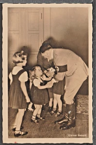 ✔️ ALEMANIA 3. Reich Segunda Guerra Mundial Matasellos Especiales TARJETA POSTAL RARA - Imagen 1 de 2
