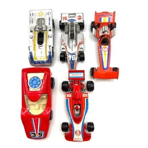 Racing Diecast Cars- Lot of 5 - Diecast 1:64 Matchbox Hotwheels Yatming CPG - Picture 1 of 4