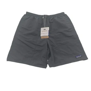 Patagonia Baggies Longs 7” Shorts Mens Size Small Gray Performance Relaxed Fit - Picture 1 of 9