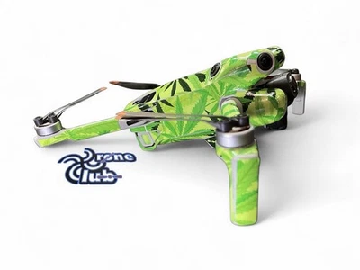 DJI Mini 4 Pro- VIBRACIONES VERDES 🟢 *Calcomanía*/Piel/envoltura/.Drone no incluido Foto 1 de 4