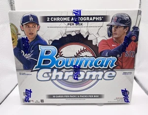 Caja de pasatiempos de béisbol cromada Bowman 2025 2 autos - Imagen 1 de 2