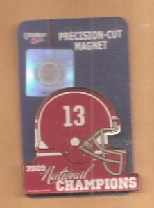 ALABAMA CRIMSON TIDE 2009 NATIONAL CHAMPIONS PRECISION-CUT MAGNET - Picture 1 of 1