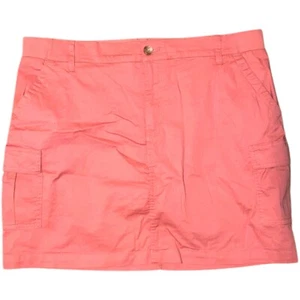 Gonna Lee donna 18 rosa media vestibilità regolare lavaggio chiaro vita media skort donna - Foto 1 di 7