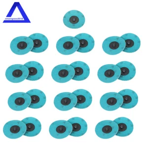 25 Stück 3 Zoll 36er Körnung Aluminiumoxid Roll Lock Matrize Schleifer Schleifscheibe - Bild 1 von 10