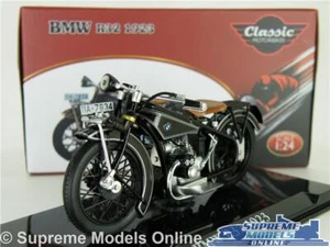 MOTO MODELO BMW R32 1923 NEGRA ESCALA 1:24 IXO CLASSIC ATLAS K8 - Imagen 1 de 4