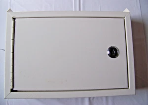Adir Steel Office Drop Box with Key, White, Multipurpose - Picture 1 of 9