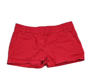Pantaloncini chino da donna rossi J.Crew taglia 4 - Foto 1 di 4