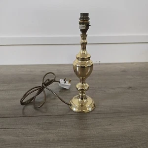 BHS Vintage traditionelle Messing Säulen Tischlampe funktionstüchtig - Bild 1 von 6