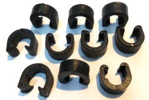 10x Clips für Schalt Bremszug Befestigungs Kabelclips Aussenhülle Ø max 5,5mm - Bild 1 von 2