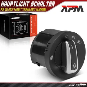 Hauptlicht Schalter für VW Golf V Passat Touran UP! Jetta Touran Multivan Seat - Bild 1 von 8