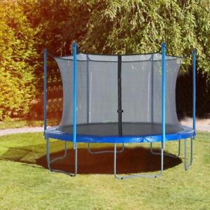 Trampoline Protective Net Jumping Safety Protection Guard (6 Poles 1.83m)