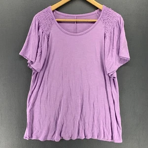 Camiseta túnica para mujer Lane Bryant talla 14/16 púrpura - Imagen 1 de 7