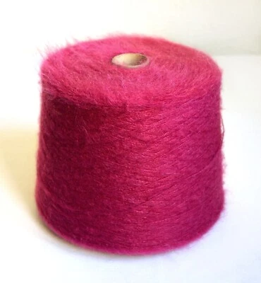 Italian Mohair Knitting Yarns, 1.7 lb / 770 grams on Cone - Image 1 of 3